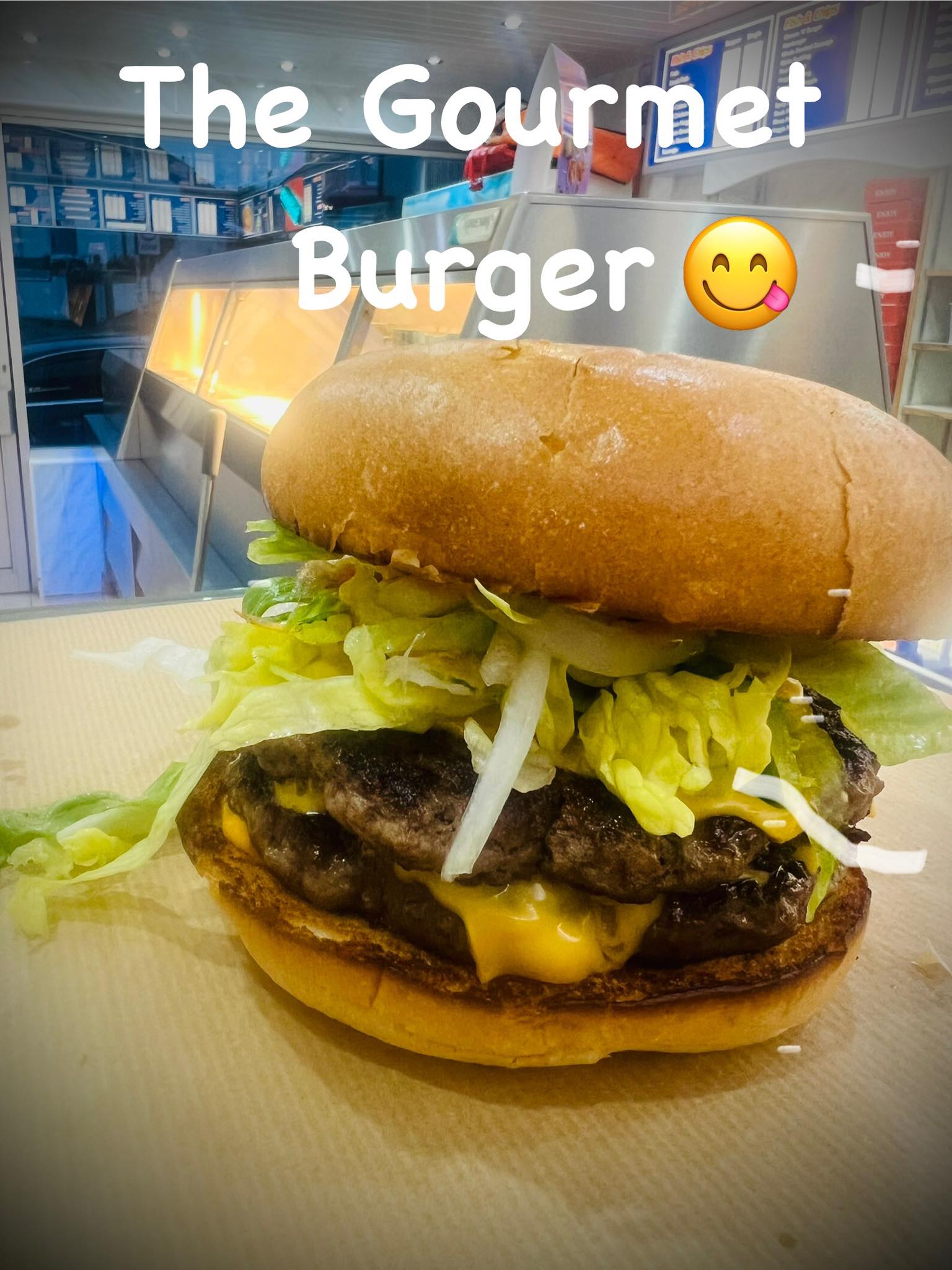 Gourmet Burgers Served at Mr Mario’s Takeaway in Lochgelly